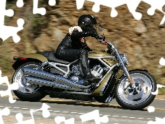 driving, Harley Davidson V-Rod, Properties