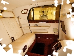 Sofa, Bentley Arnage, Rear