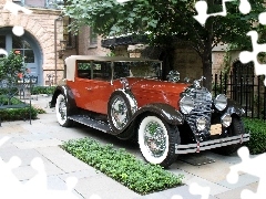 Packard 1929, motor car, Retro