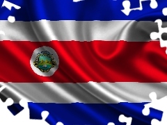 flag, Costa Rica