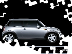 profile, Mini Cooper, right