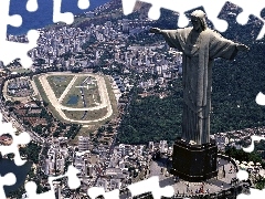 Brazil, Town, christ, Rio de Janeiro, Monument