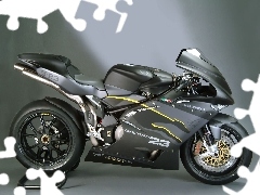 MV Agusta F4 1000 Veltro Strada, shields, brake, riser