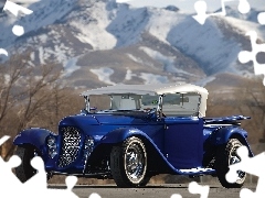 Roadster, 1932, Ford, Eclipse, blue