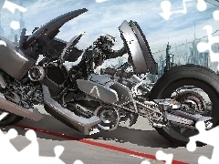 Motorbike, Robot