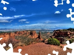 Desert, rocks