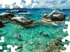 rocks, Islands, Virgin