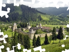 Romania, cloister, Sucevita