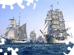 sailboats, great, armada