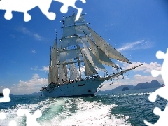 Star Clipper, modern, sailing vessel