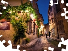 Houses, Saint Remy De Provence, France, Street