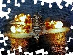 artillery, USS New Jersey, salvation