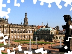palace, Germany, Schloss Zwinger, Dresden