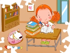 science, Kid, Books