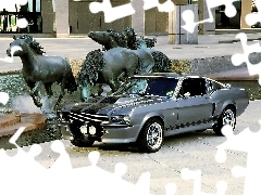 bloodstock, Mustang GT500, sculpture