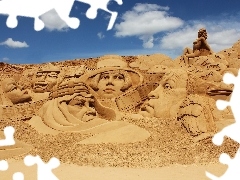 sand, Sculpture