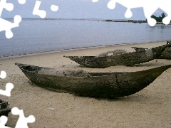 sea, Sand, boats