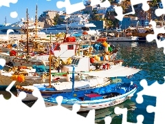 sea, port, Yachts