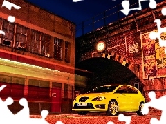 Yellow, Seat Leon Cupra R