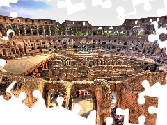 sightseeing, Coloseum, ruins