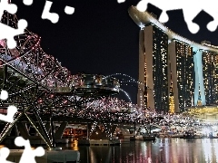 bridge, Singapur