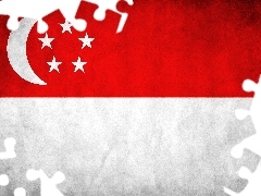 Singapur, flag, Member