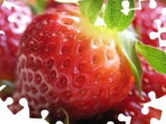 strawberries, skin