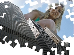 Women, more than, skyscrapers, Blonde