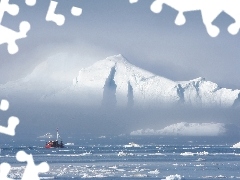 smack, Mountains, ice