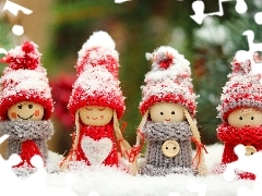 winter, dolls, Snow White