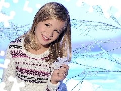 Jackie Evancho, Smile, snowflake, singer