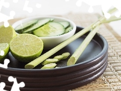 lime, studio, Spa, cucumber