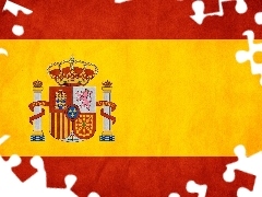 flag, spain