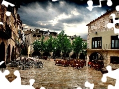 Houses, Girona, Spain, Restaurants