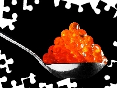 spawn, teaspoon, caviar