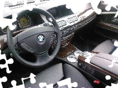 BMW 7, driver, speedometers, E65