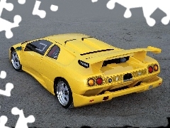 bumper, Lamborghini Diablo, spoiler