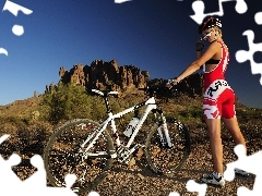 Sport, Women, Bike