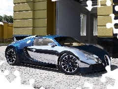 Bugatti Veyron, House, square