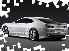 White, Camaro SS