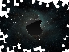 logo, Universe, star, Apple