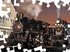 locomotives, steam