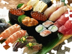 Sushi, japanese, package