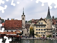 Switzerland, Town, Lucerne