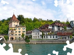 panorama, Untertorbruck, Switzerland, town