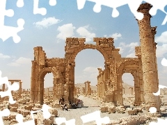 Syria, ruins, Palmyra