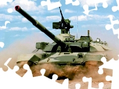 dust, tank, T-72