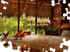 Luxury, Spa, Tahiti, Hotel hall