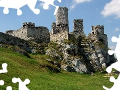 Tamerl, ogrodzieniec, Castle