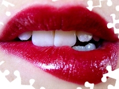 Teeth, lips, Womens